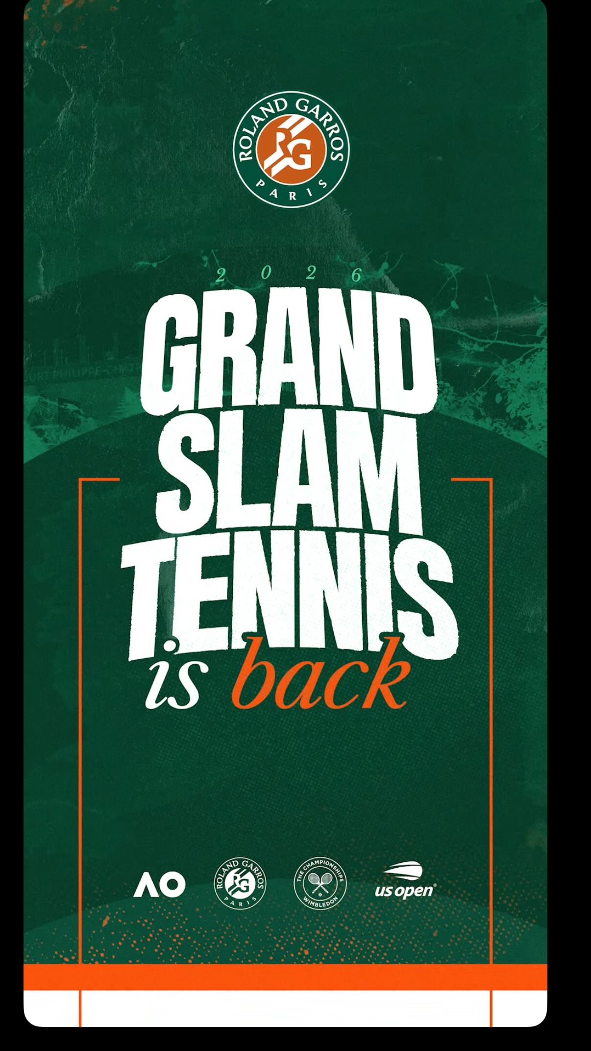 Grand Slam tennis is BACK! 🤩

#RolandGarros