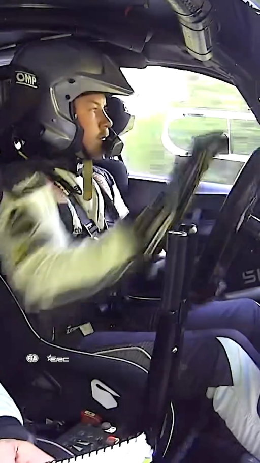 He didn't even flinch! 😳🤯

#FIAERC