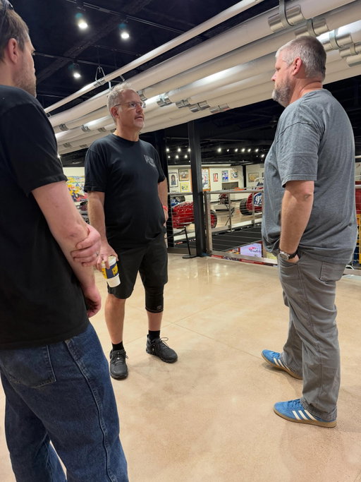 Talkin dreams with @rad_rides and @402bossman yesterday at the @wheelhublive event at the @museumofamericanspeed 

Great with friends old and new. @1990fairladyz 

Photo credit @cashishift