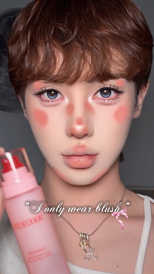 𝐈 𝐨𝐧𝐥𝐲 𝐰𝐞𝐚𝐫 𝐛𝐥𝐮𝐬𝐡 😏🤭💕 
✶ 𝗽𝗿𝗼𝗱𝘂𝗰𝘁𝘀 𝘂𝘀𝗲𝗱
@laglace_official cream blush 06
@onesize powder melt setting spray 
#blush#makeuphack#thaibeauty
