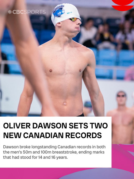 Setting a new standard🙌

Oliver Dawson has broke two Canadian records in the 50m and 100m breaststroke