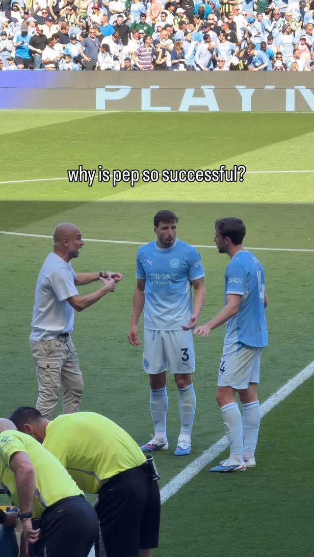 we’re battering villa, not fighting for anything, last game he’s in charge of man city and he’s still like this