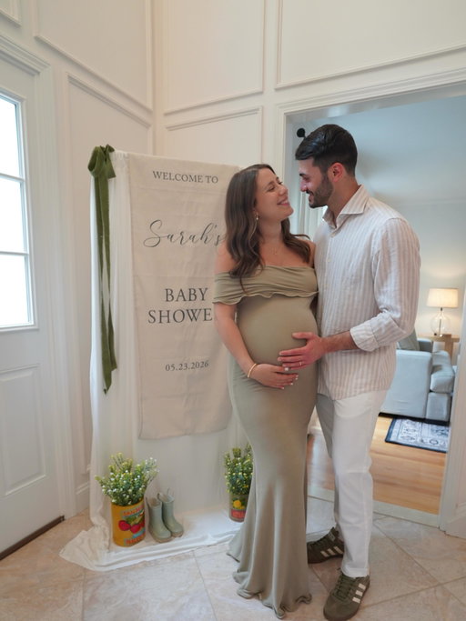 The most beautiful baby shower for our little love🤍 so beyond blessed to have the most amazing family & friends surrounding this baby and us with so much love🤍