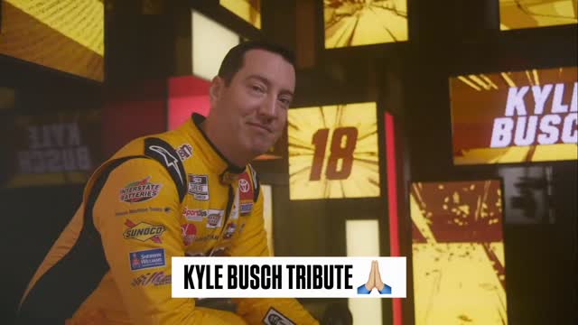 The Indy 500 pays tribute to Kyle Busch

🎥: @indycar