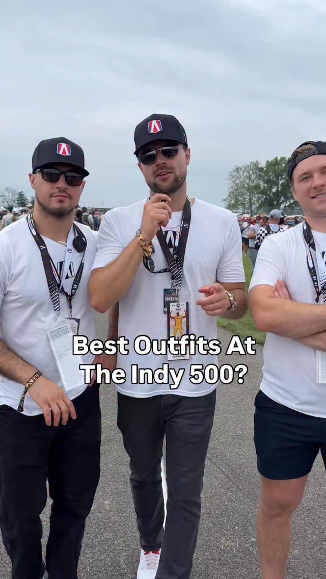 With over 350,000 people in attendance. The Indy 500 is bound to have to unique characters with great outfits to show off!