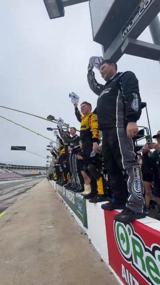A fitting tribute from @teamfrm.