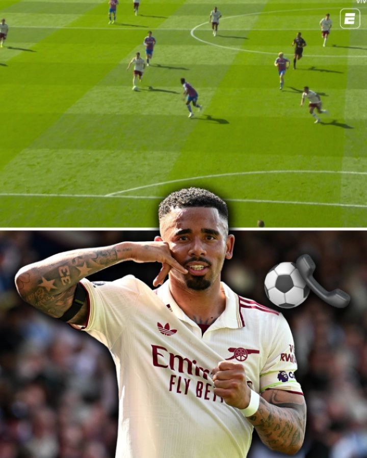 ALÔ MÃEEEE!! ⚽🔥

Gabriel Jesus deixa o dele no jogo do Arsenal. ALÔ MÃE!!!

ASSISTA Crystal Palace x Arsenal na ESPN no Plano Premium do #DisneyPlus!

#PremierLeagueNaESPN #Arsenal #GabrielJesus