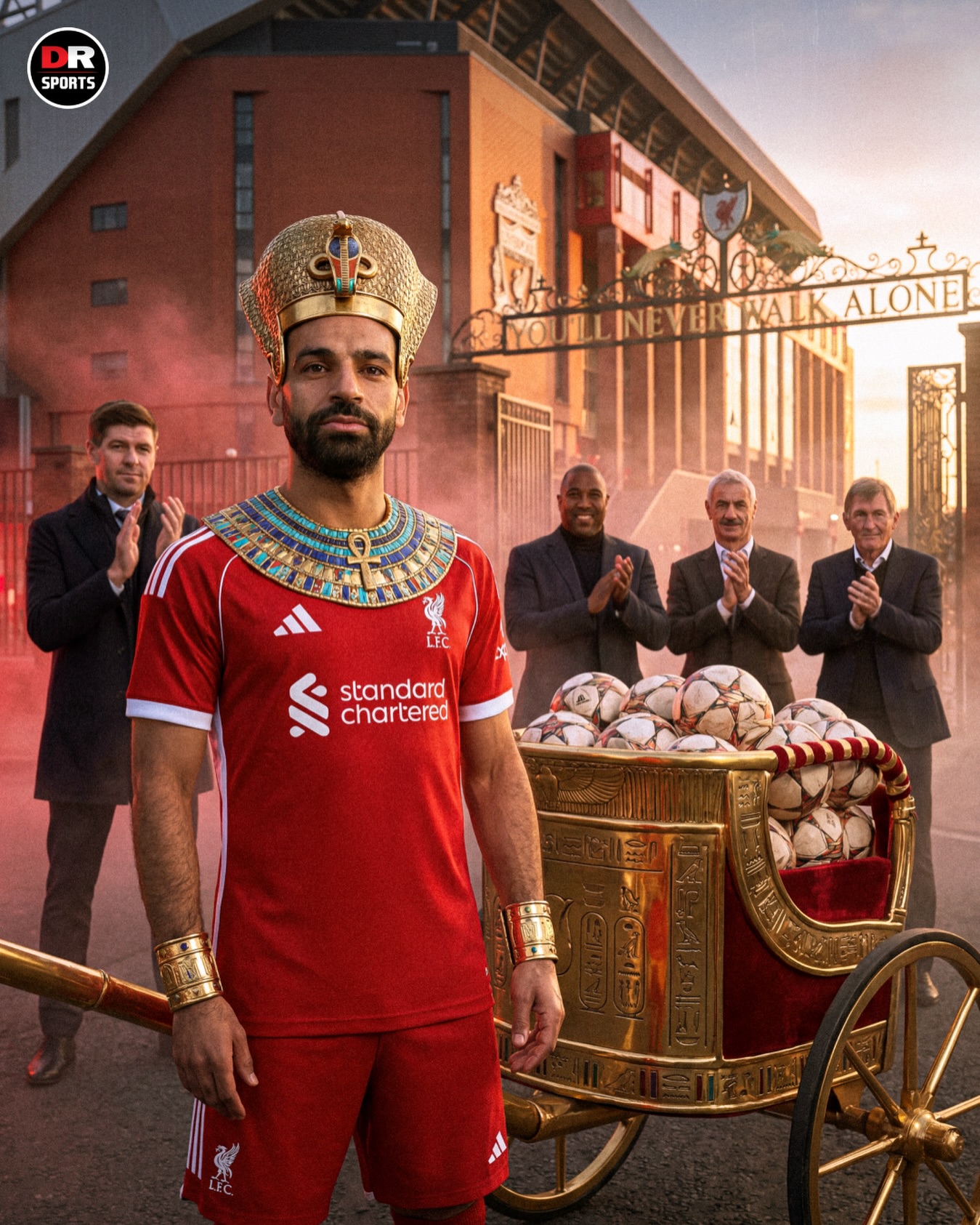 Mohamed Salah has ended his Liverpool career with an assist in his final game! 🥹 

He has overtaken Steven Gerrard to become Liverpool's all-time top assist provider in the Premier League with 93 assists. 📜 

#Liverpool #LFC #PremierLeague