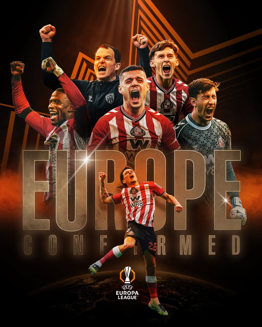 EUROPA LEAGUE FOOTBALL IS COMING TO SUNDERLAND!