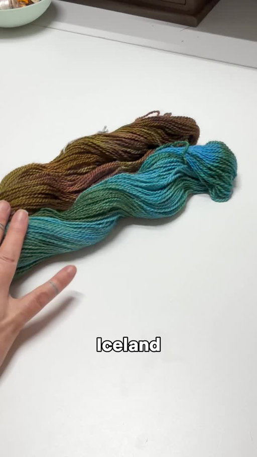 Allt um Kring | All around from Above

All of the colors Iceland in a skein. 

Hand dyed by me. 40% Icelandic 60% merino blend.

Launching May 25th. Head to the link in my bio to subscribe to be the first to know when the new Icelandic Collection drops.