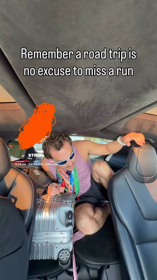 Remember a road trip is no excuse to miss a run. 

#5k #running #runner #comedy #funny