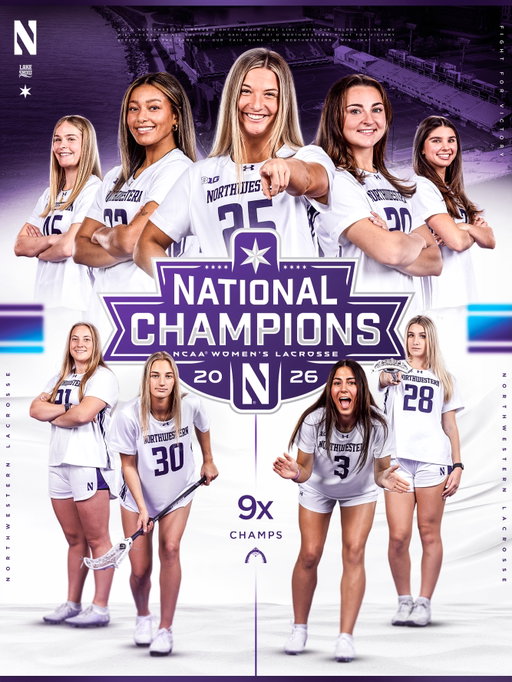 NINE-TIME🏆🌊

Your Northwestern Wildcats are 2026 National Champions!
