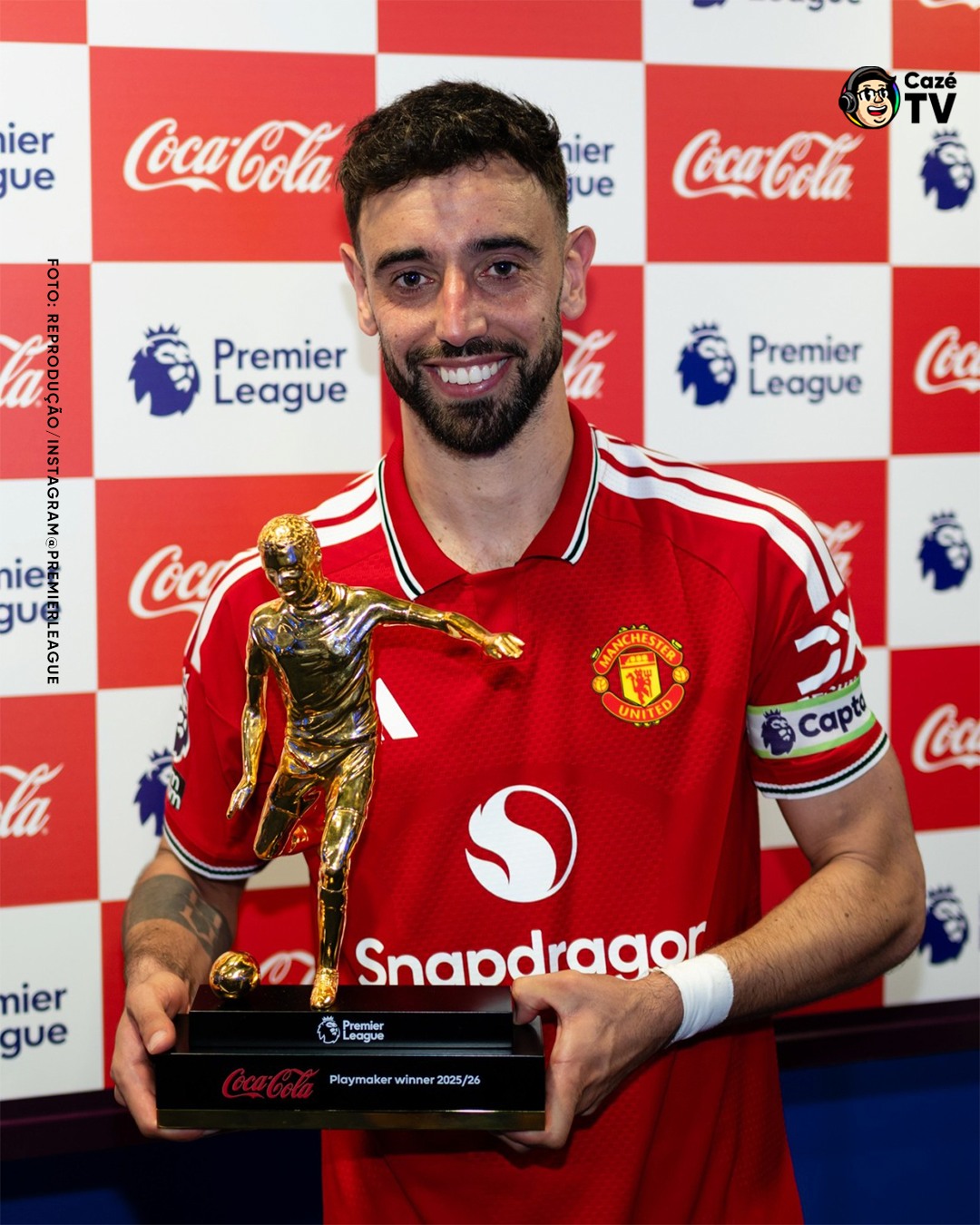 TÁ OLHANDO O QUÊ?! 👀 VAI UMA ASSISTÊNCIA AÍ? 🅰️

O Bruno Fernandes quebrou o RECORDE HISTÓRICO de mais passes pra gol em uma temporada da Premier League e é claro que ele também levou o prêmio de jogador com mais assistências da edição de 2025/26 🤯

Recebendo passes desse C-R-A-Q-U-E até o adm marca gol na Premier League 🤣🤣

#Cztv12 #PremierLeague #Futinter #CoberturaCazéTV #ManchesterUnited