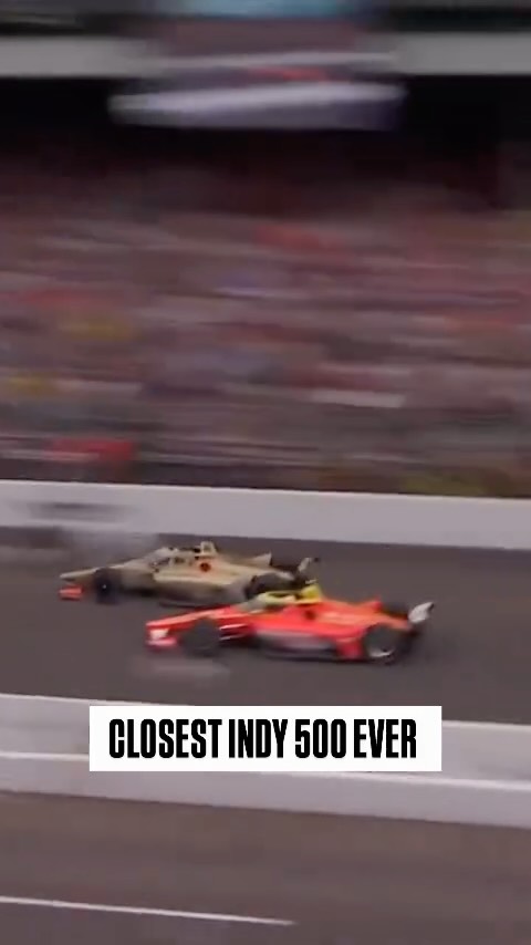 FELIX ROSENQVIST WINS THE CLOSEST INDY 500 FINISH OF ALL TIME 🤯

🎥: @foxsports