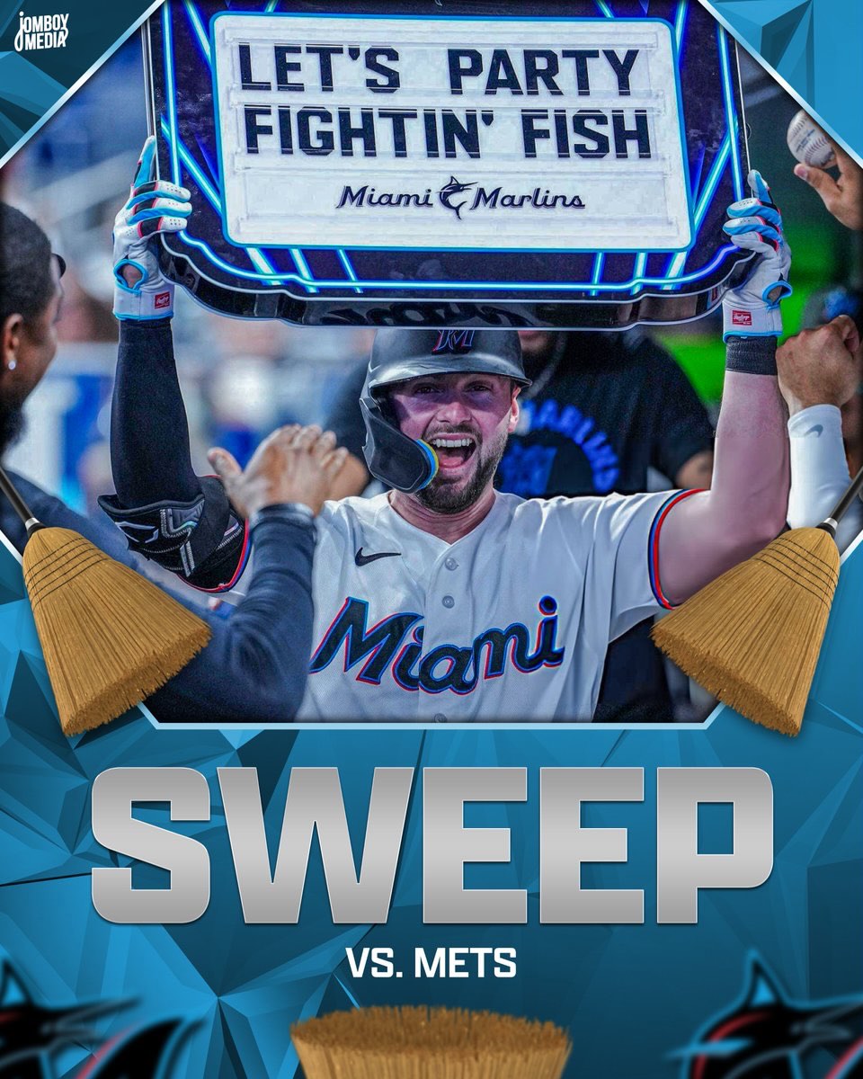 MARLINS SWEEP THE METS ON A WALK-OFF GRAND SLAM!