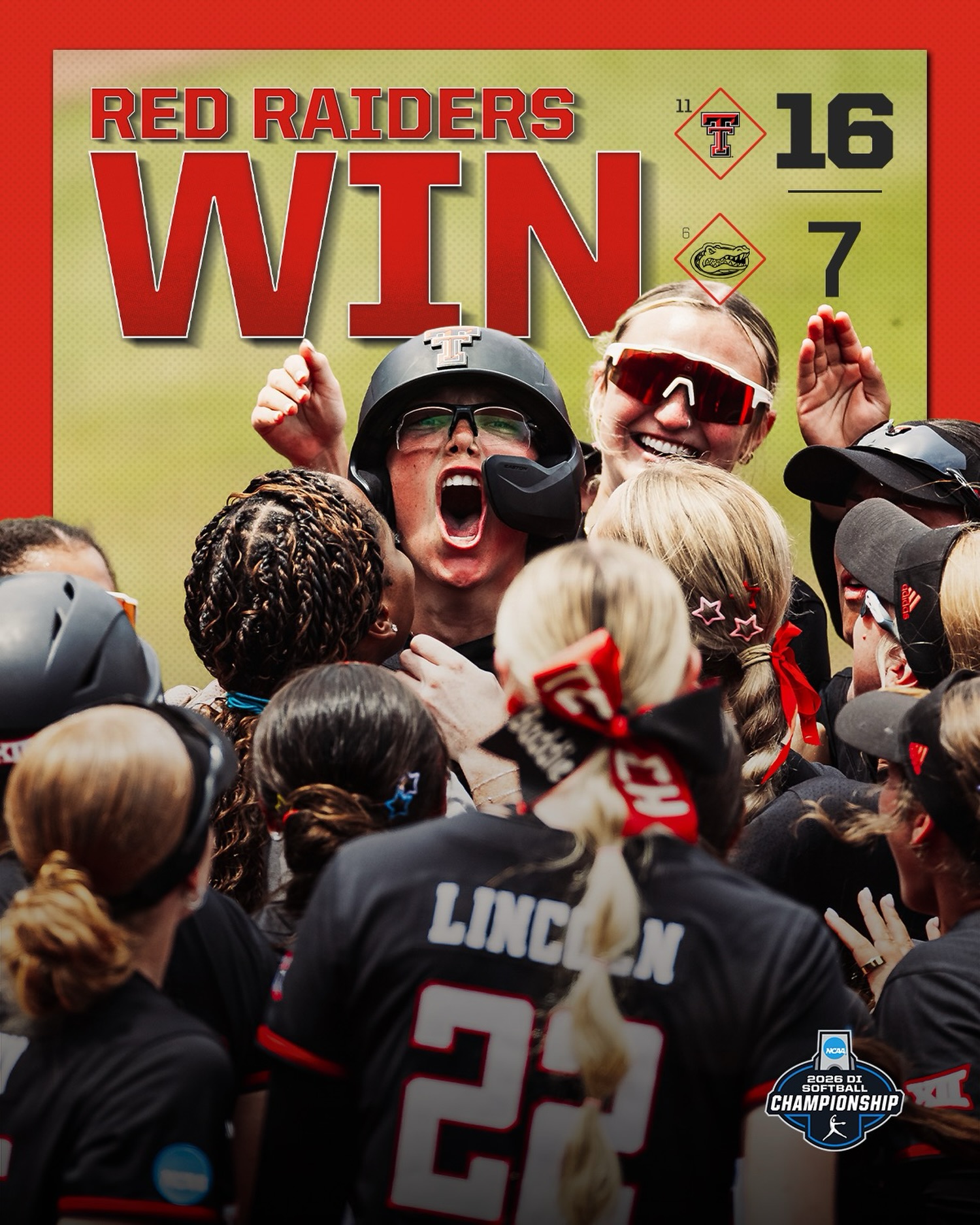 It’s great to be a Texas Tech Red Raider!