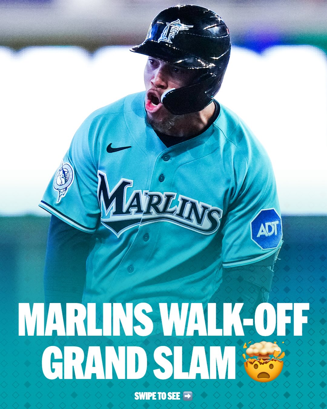 Heriberto Hernández is the Player of the Game after hitting a walk-off grand slam!