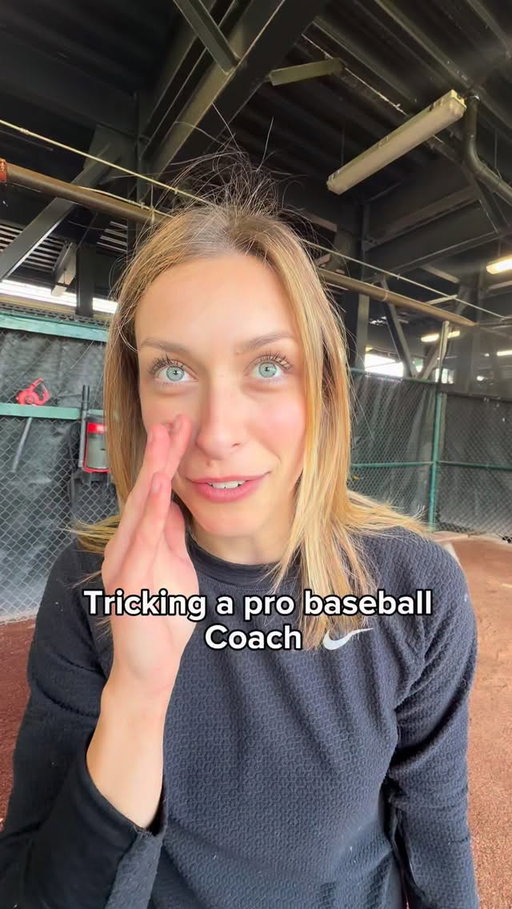 I pranked a pro baseball coach 🤫⚾️😂
@coachvoiro 
#baseball #baseballislife #bananaball