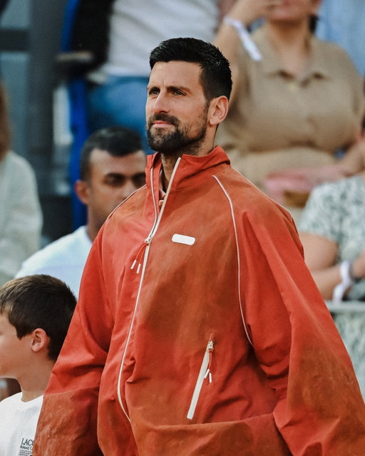 An exclusive Lacoste creation designed for Novak Djokovic during Roland Garros 2026, imagined by Lacoste Creative Director @pelagia.kolotouros.

Inspired by the rich tones, textures, and energy of clay season, the jacket reinterprets a runway silhouette through a contemporary fusion of innovation, artisanal craftsmanship, and performance design. From sculptural 3D detailing to handcrafted authentic clay finishes, every element was conceived to reflect the intensity, movement, and emotion of the Parisian stage. A statement creation for one of tennis’ defining icons.

Authentic clay work by @les.teintures.de.france @by.serge.h