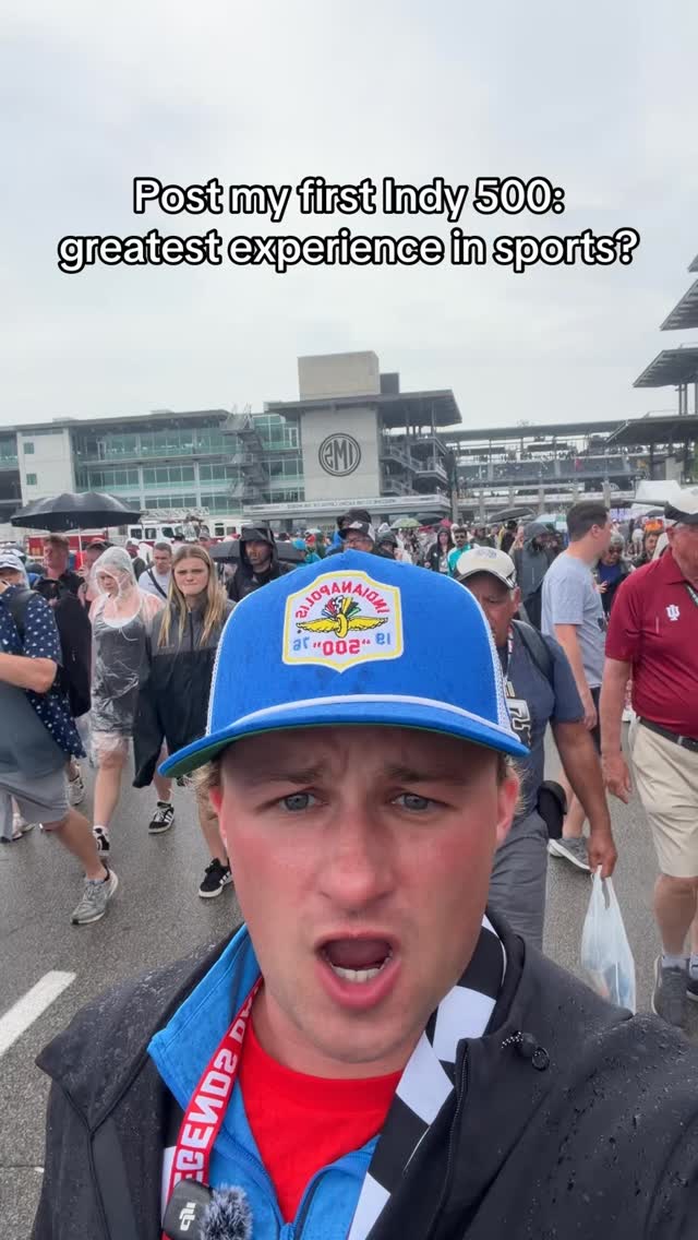I picked a pretty good first Indy 500