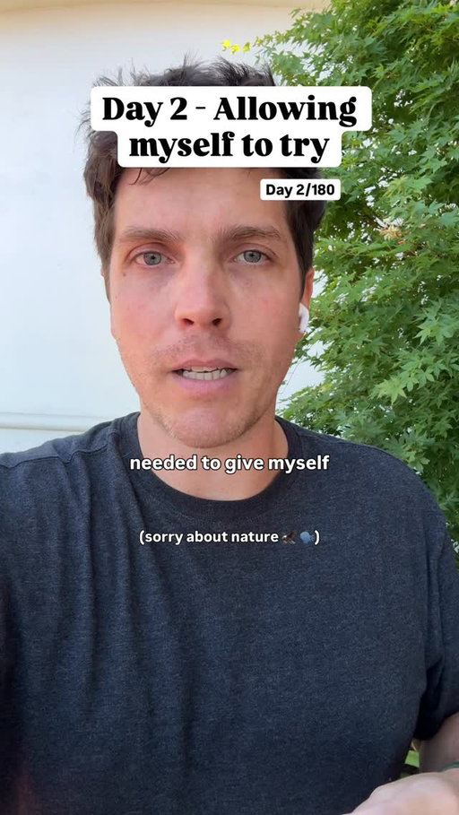 Hi to all the new people here, I can’t tell you how much I appreciate the support on yesterday’s video, it took literally two months for me to finally build up the courage to make it, but hearing that it spoke to and inspired so many of you made it all worth it.

I’m working today (I’m a photographer when I’m not an artist) so Ive been out of the house since morning, but I still wanted to take another step forward so to speak. 

And for anyone here for my art, don’t worry, I’m not turning into a motivational account, I’ve just been wanting to share more of everything involved with making this happen, as well as more of myself as a whole person rather than just a face that makes art.