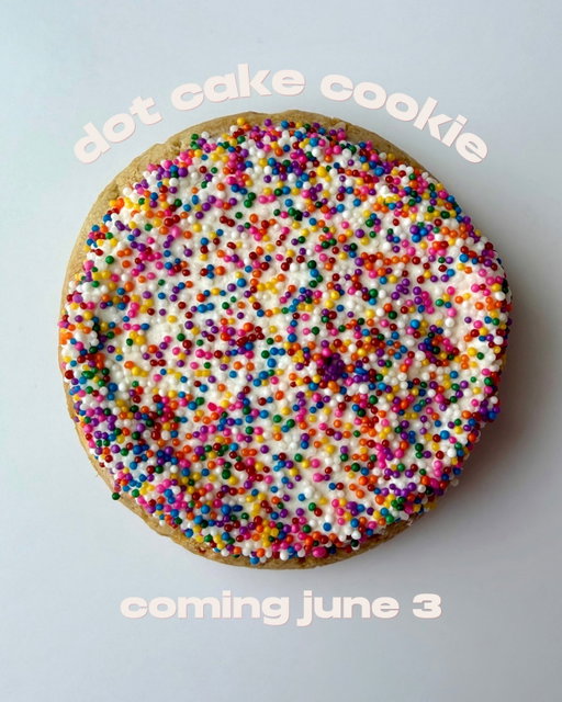 let it be known🗣️🗣️ dot cake cookies, coming soon 🎂🍪🌈✨

we tested this with chocolate chip and vanilla flavours but I dunnooooo that red velvet one is looking reaaaaaal good to me 👀 let us know what flavour you want to see!!

have you guys seen all the videos of the viral dot cakes?! Because every time I open my IG it’s all I see! ofc we had to create our take on it! stay tuned🫶🏻🫶🏻