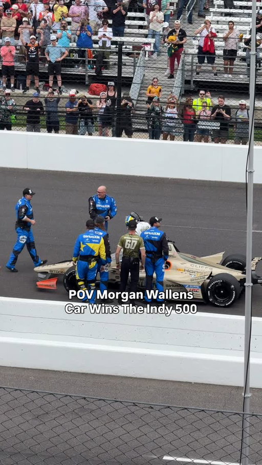 Felix Rosenquist gave Morgan Wallen a shoutout after winning the Indy 500! Morgan Wallen Radio Sponsors the car!