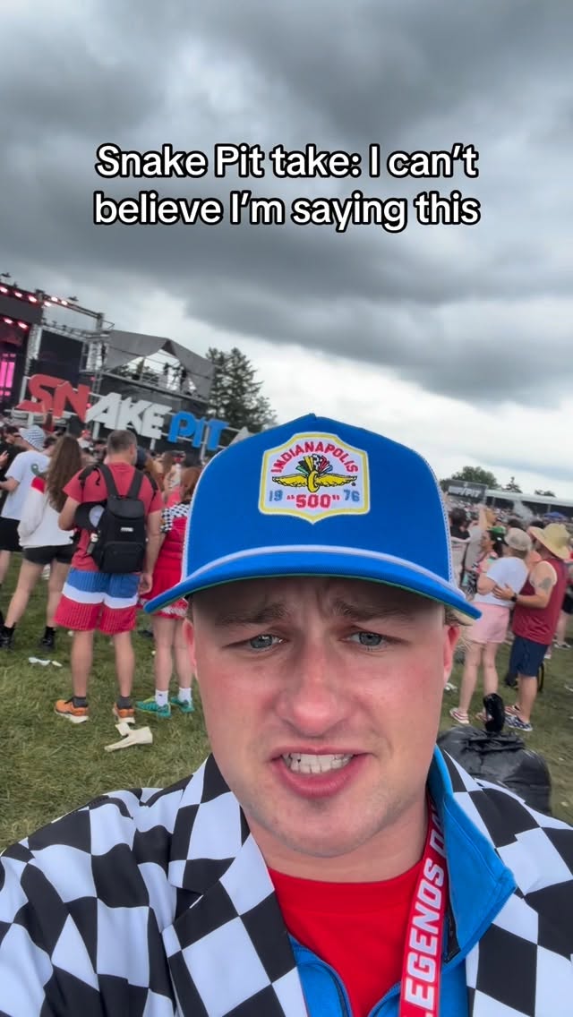 I hate how much I love the Indy 500 Snake Pit
