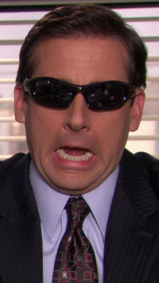 michael scott always knew when to lock in.