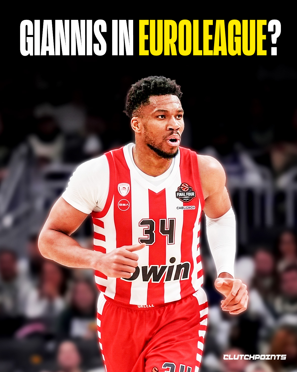 Giannis to Europe one day? 👀🇬🇷

While the NBA world keeps obsessing over potential trade destinations for Giannis Antetokounmpo…the Bucks superstar just dropped a VERY interesting tease about his long-term future….and it had nothing to do with NBA trades.

During the EuroLeague Final Olympiacos and Real Madrid, Giannis was asked whether he could ever see himself playing overseas full-time one day.

First, he smiled and reminded everyone:
“The fans have seen me play here. I've played many times on this floor with the national team.”

Then came the eye-opening part.

When asked if he could ever join a EuroLeague team in the future, Giannis responded:
“Yeah, yeah. Maybe one day it's gonna happen, but right now my focus is to play in the NBA for as many years as I can.”

😳

That’s enough to get European basketball fans dreaming instantly.

And honestly, it makes sense.

Before becoming an NBA champion and multiple-time MVP, Giannis was a kid from Greece grinding through European basketball culture. That connection has never disappeared.

Still…Giannis didn’t sound like someone planning an immediate exit from basketball’s biggest stage.

For now:
🔹 NBA remains the priority
🔹 Europe remains the “maybe one day” dream

But even that small tease was enough to send international basketball fans into full fantasy mode