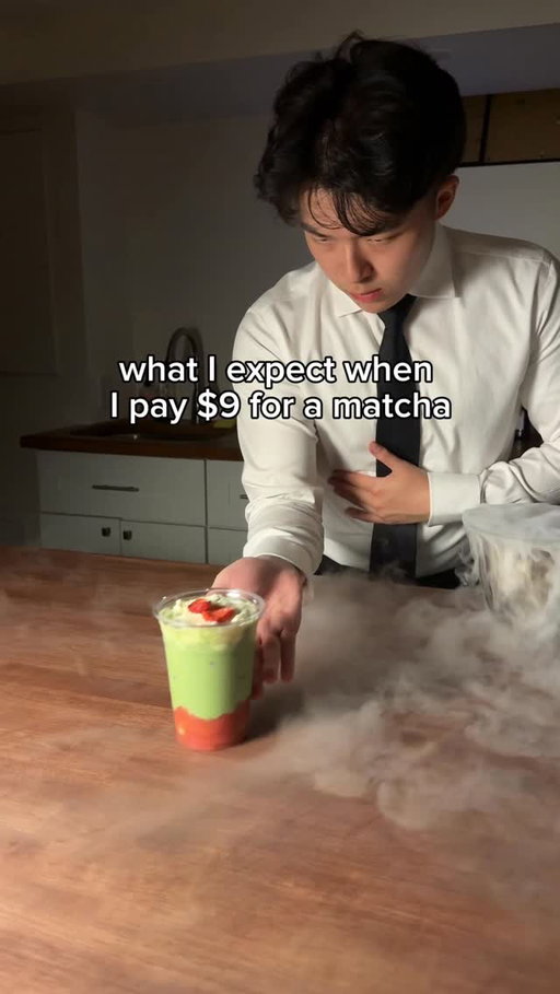 pov: if that one japanese bartender made you matcha