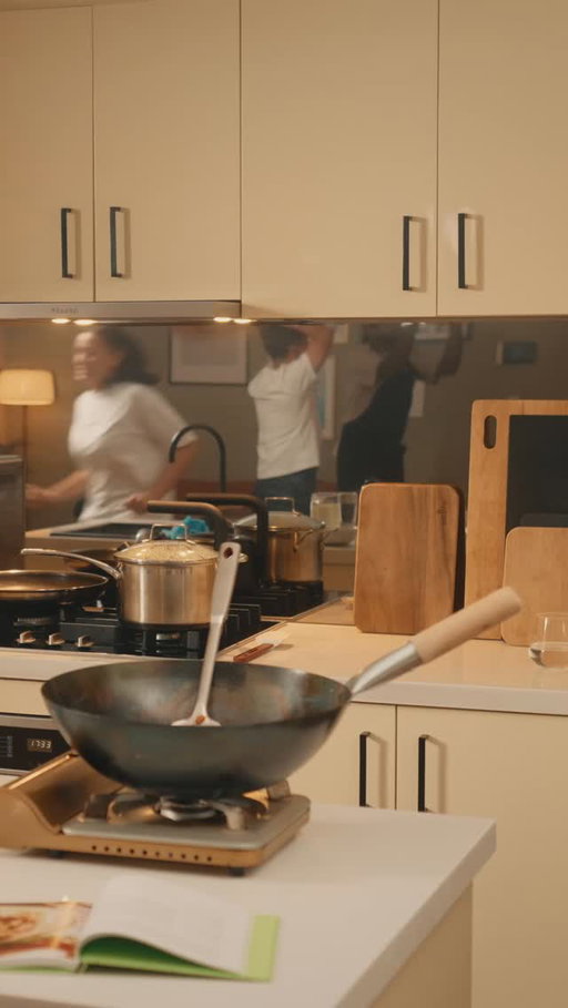 My plan: cook a simple, chill dinner at home.
The smoke alarm’s plan: create absolute chaos.