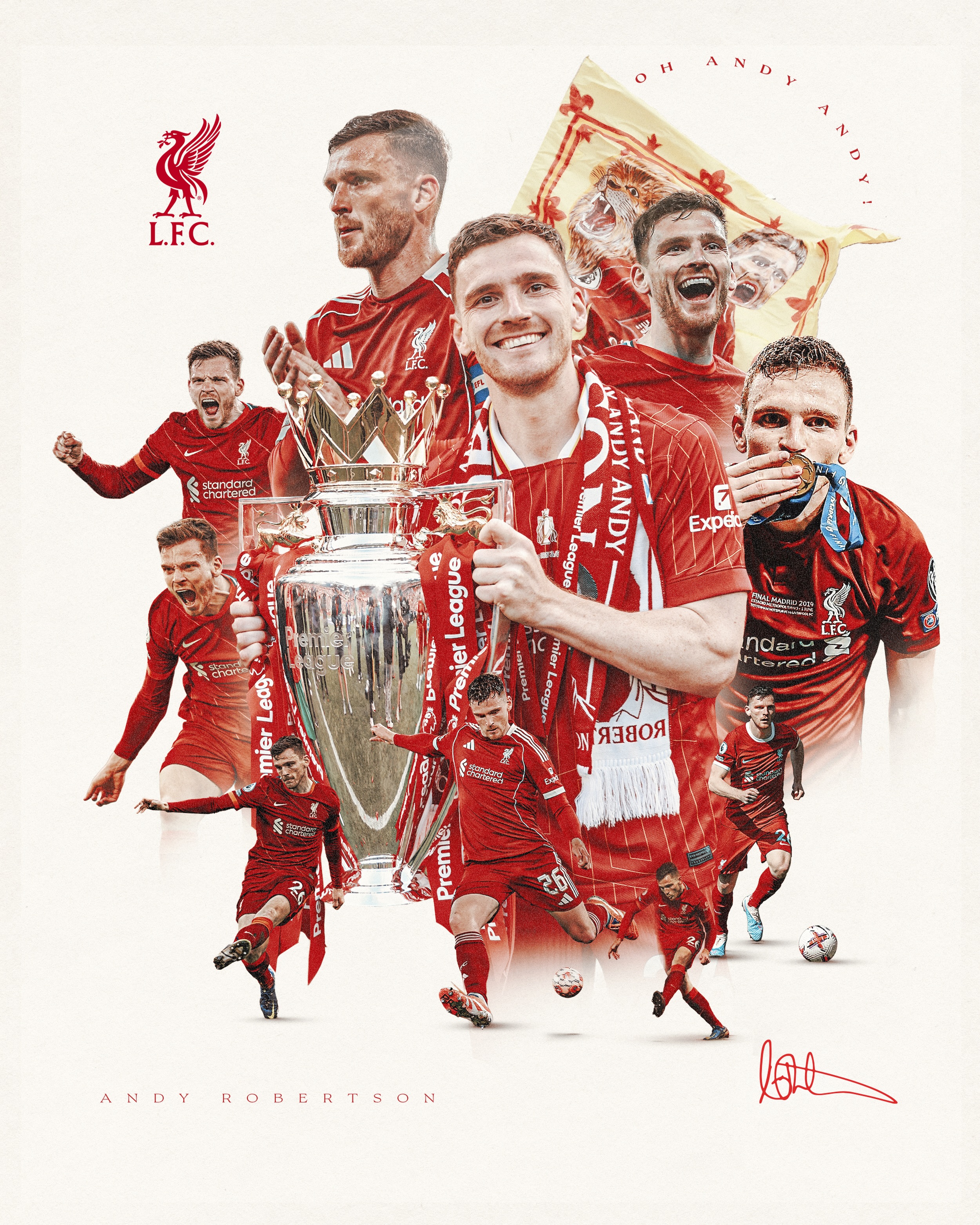 Andy Robertson. Forever a Liverpool legend ❤️