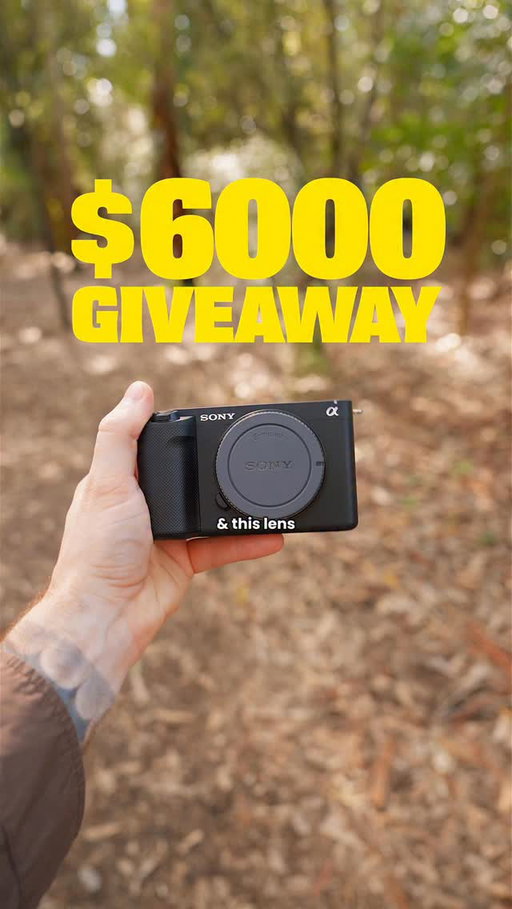 THE FREE WORLDWIDE CONTENT CREATOR
GIVEAWAY PART 3

Aswell as a Sony ZVE1 & a 20-70mm lens, me & Sony are giving away Social Media & Camera Coaching from myself. Taking you through how to make content with your new camera. 

To enter:
Like this video
Send this video to a friend
Comment What you will shoot on this camera 📸 

The winner will be chosen by selecting one of comments on the 3 giveaway videos.

T&Cs:
*  Giveaway runs from the 11th May 2026 to 2nd June 2026
*  One winner will receive all items 
*  Winner will be announced on the 2nd of June & contacted by DM
*  If the winner does not respond within 24 hours, a new winner will be chosen
*  This giveaway is not sponsored, endorsed, or administered by Instagram or Tik Tok .
*  This giveaway is not transferable to cash or any other form of payment
*  Shipping Costs will be covered by Layton Video
*  Any taxes or duties will be covered by the winner

Good luck!