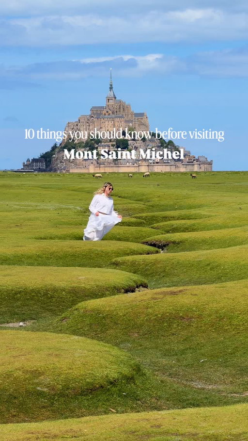 Save this for your Normandy itinerary or send it to someone that wants to visit Mont Saint Michel 🇫🇷

10 things you should know before visiting Mont Saint Michel:

1️⃣ Stop at the iconic snake road viewpoint before arriving
One of the most beautiful panoramic views of Mont Saint Michel is from the winding road viewpoint at these exact coordinates: 48.603272, -1.506898. It’s the perfect photo stop, especially around sunrise or sunset

2️⃣ Park at the official Mont Saint Michel parking area

3️⃣ Take the free “Le Passeur” shuttle bus to the island
You can also walk the bridge back for the views

4️⃣ Enter through Porte du Roi and explore the medieval main street

5️⃣ Visit Mont Saint Michel Abbey
The abbey is the highlight of the entire visit, and from my point of view, a guided tour is an absolute must. We did an amazing English tour and learned so much about the history and significance of this place. You’ll also get to see the beautiful cloister, which has one of the best views on the island

6️⃣ Enjoy lunch or dinner at one of the restaurants along the main street
A meal with a view makes the experience even more special

7️⃣ Check the tides before visiting
Mont Saint Michel looks completely different depending on the tide level

8️⃣ Stay overnight if you can
Most day-trippers leave in the evening, so staying overnight lets you experience the island when it’s much quieter and more magical

9️⃣ Wear comfortable shoes
The streets are steep, uneven, and often crowded, so good walking shoes make a big difference

🔟 Visit early in the morning or later in the evening
These are the best times to avoid the biggest crowds and enjoy better photo opportunities

✨ Bonus: try the famous omelette at La Mère Poulard

Honestly, Mont Saint Michel needs more planning than people think, but it’s absolutely worth it.

© Sparkling Escapes | Europe travel itinerari