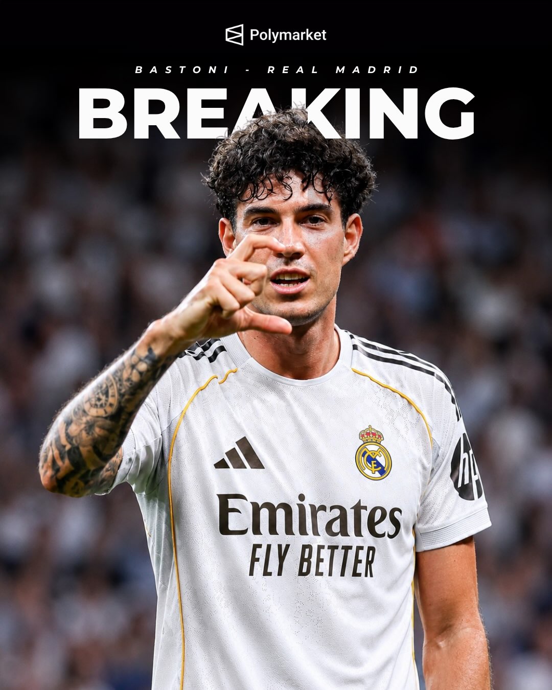 🚨BREAKING: Mourinho wants to bring Bastoni to Real Madrid, the player has given the green light for the transfer ✅ 

➕ Barcelona have pulled out of the race already, they are now focussing on other targets