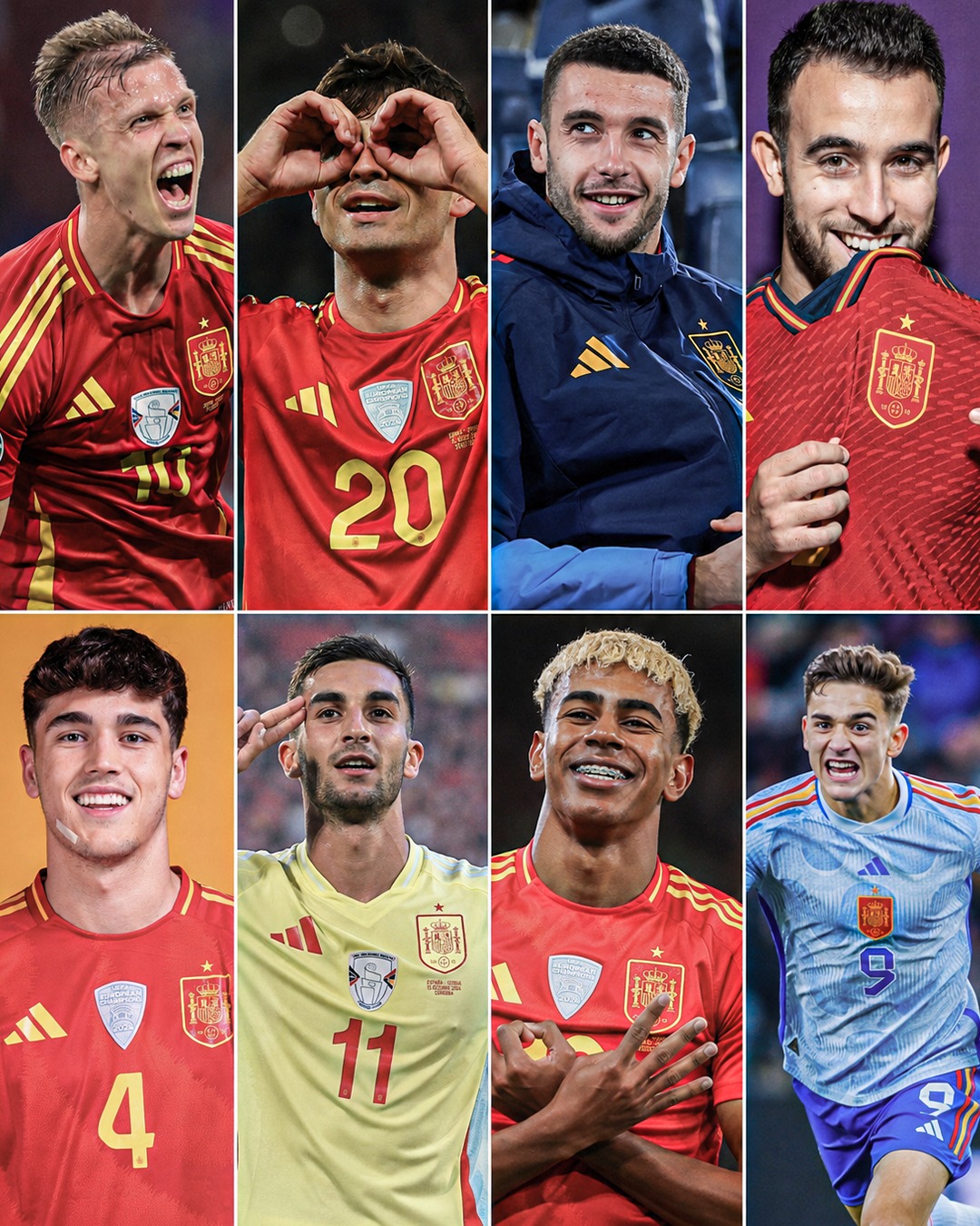 Eight Barcelona players were selected to the World Cup squad with a potential nine if Fermin Lopez didn't get injured 😱

Spain coach Luis de la Fuente didn't select a single Real Madrid player 😯