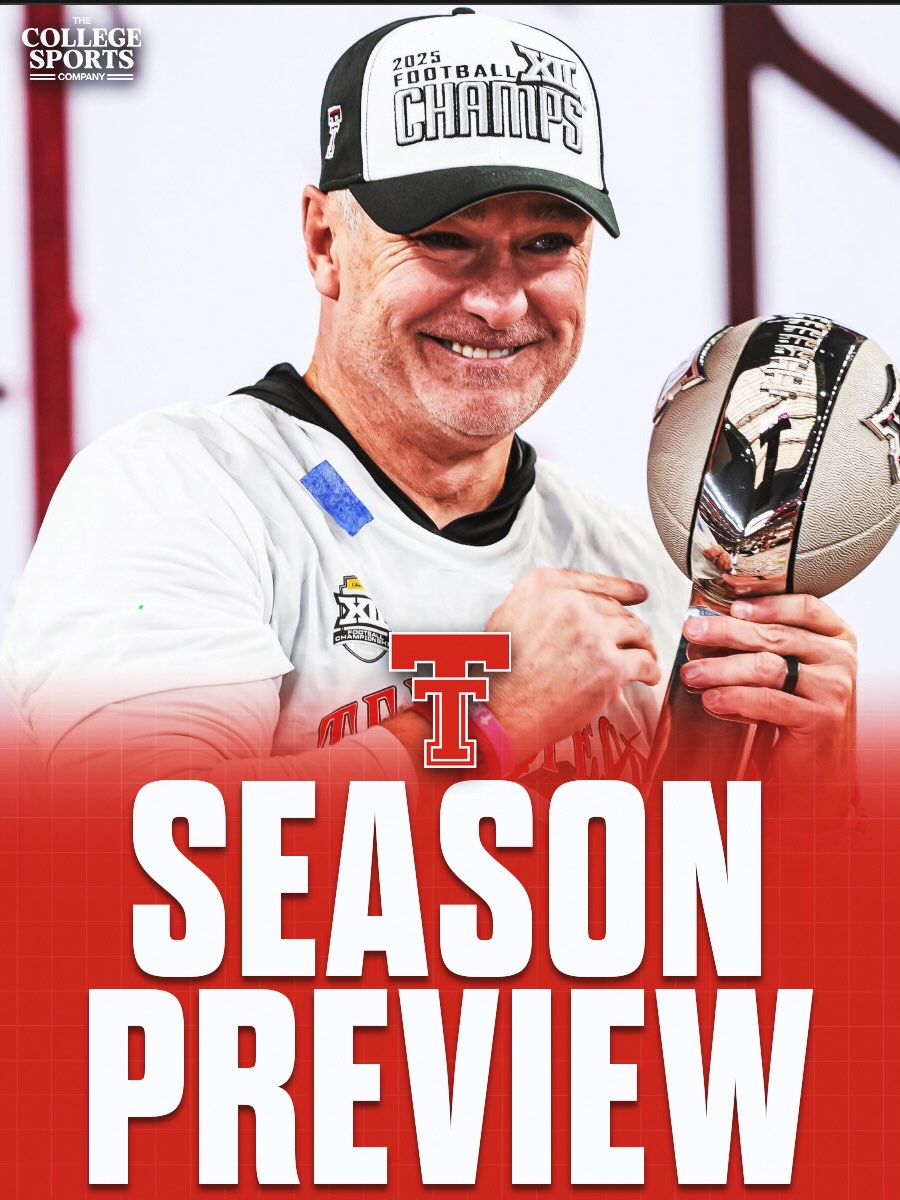 Season Preview for the Texas Tech Red Raiders! 

How many wins can Texas Tech win this season? Will they win back-to-back Big 12 Championships? 🤔 

#cfb #wreckem #gunsup #football #collegefootball