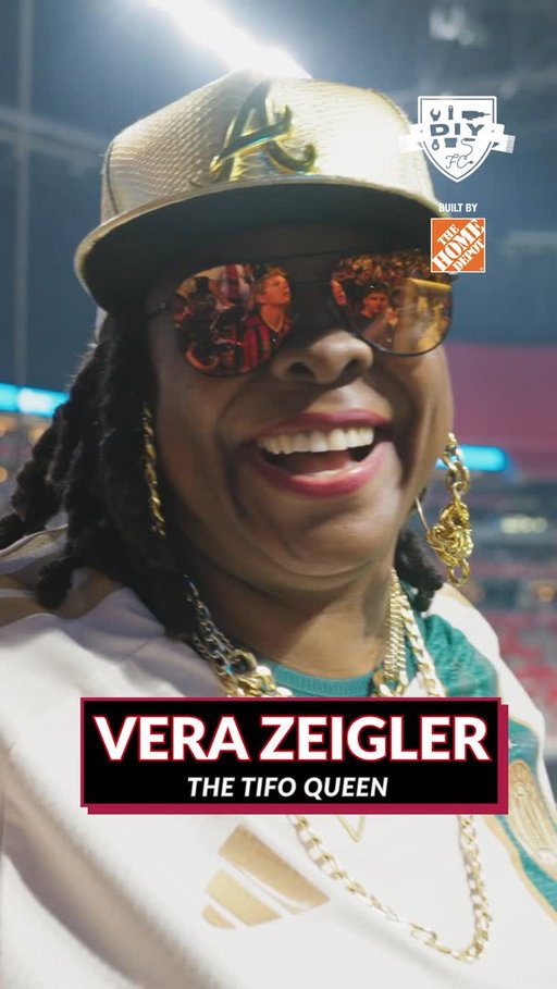 MEET THE TIFO QUEEN OF ATLANTA 🎨👑

Vera Zeigler uses her incredible art as a way to give back to her city ❤️

Introducing DIY FC, a new five-part series celebrating doers who have built community and the sport of soccer in their cities. Presented by @homedepot