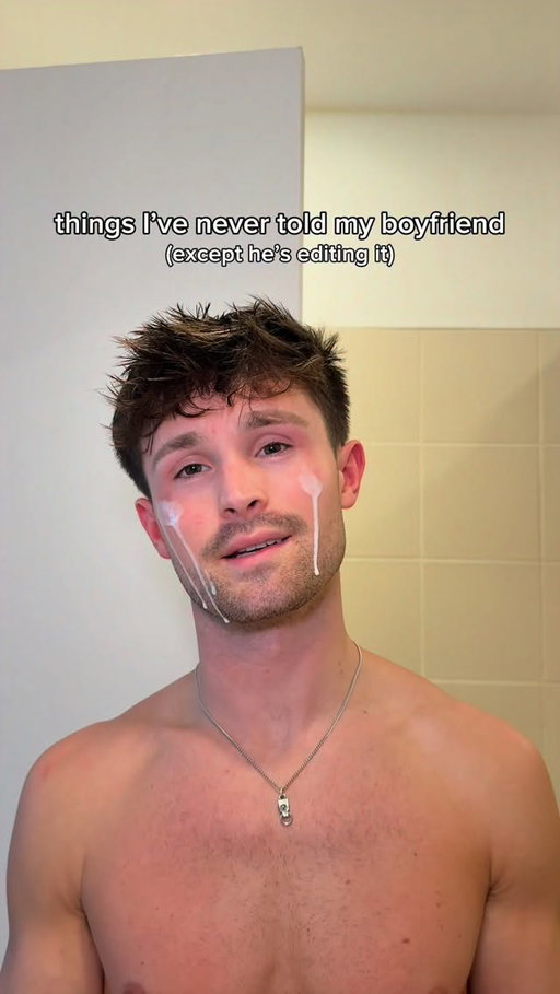 Yall have been asking.... pt 4 my boyfriend edits my skincare routine (things I’ve never told him edition) #mlm #skincare #relationships #couplecomedy #relationshiphumor @naturium @caudalieus @cerave @paulaschoice