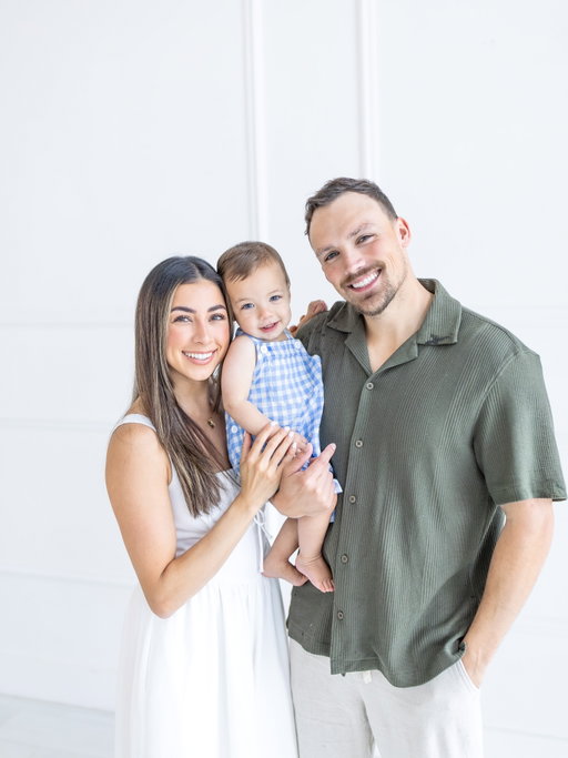 Today is Duke day because we have a 1 year old!! 😭🎂🎉 🤴🏼Our son Duke has absolutely blessed our life in every way possible… he is funny, smiley, curious, cuddly, & loves to say “dada” & “dog dog” every chance he gets! 

When I was pregnant, I had a friend tell me she had a dream he would be born on 5.25.25, and he was. He was also 5lb and 15 oz and was later placed in the Nicu room of 528 & I was in room 2005. We know that God has a calling and a plan for his life & a perfect detail for everything 🩵

We are soo grateful God chose us to be his parents 😭 Everyday is the best day with Duke!!!

@molly.rosephoto 📸