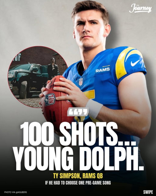 that boy @ty_simpson06 SEASONED 😂🔥

& RIP to the legend Dolph 🐬— excited to see what Ty Simpson becomes in LA!

@nflpa Rookie Premiere

interview by Darien Rencher