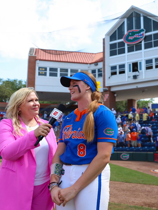 Not crying because it’s over, smiling because it happened 💛

The University of Florida has shaped & molded me in so many ways. Spiritually, emotionally, physically, socially… this softball program has changed me, challenged me, and taught me more than I could’ve ever known. I was broken & they helped make me whole. I am full of so much gratitude for the experiences & relationships I made on this adventure of a lifetime.

Thank you to the coaches for letting me be a small part of something so very special. Thank you to the support staff for making me a better human being & reminding me that life is meant to be fun. Thank you to Gators Experience for providing amazing opportunities & impacting my life in such a meaningful way. Lastly, thank you to all my teammates throughout the years for pushing me to learn, grow, and become better on & off the field. Going to battle with “Florida” across my chest will always be one of the highlights of my life 🌻

I can’t believe I got to wear a sunflower in my hair, rep the orange & blue, and play in one of the best college softball stadiums in the country. I remember telling my dad on my official visit, “The uniforms are really cool”. If I could go back and talk to that version of myself I would say “Yeah Joc, the people are even cooler!!!!”

I’d choose the Gators over and over again in any lifetime. The best decision I have ever made. Thank you Gator Nation for letting me spread joy & inspire the next generation of young athletes. Once a Gator, always a Gator 🐊

With so much love,
Saucy Jocey #8