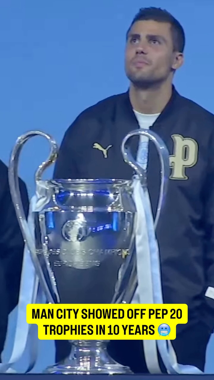 This is just too cold. 😮‍💨

🏆🏆🏆🏆🏆🏆 Premier League
🏆🏆🏆🏆🏆 League Cup
🏆🏆🏆 FA Cup
🏆🏆🏆 Community Shield
🏆 UEFA Champions League
🏆 UEFA Super Cup
🏆 FIFA Club World Cup

🎥 @mancity
