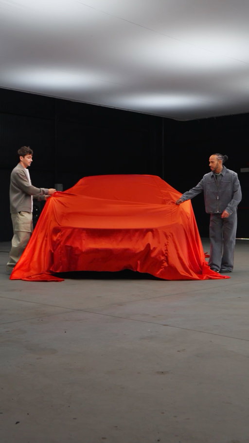 First time seeing the #FerrariLuce. You can tell. ​

#Ferrari
