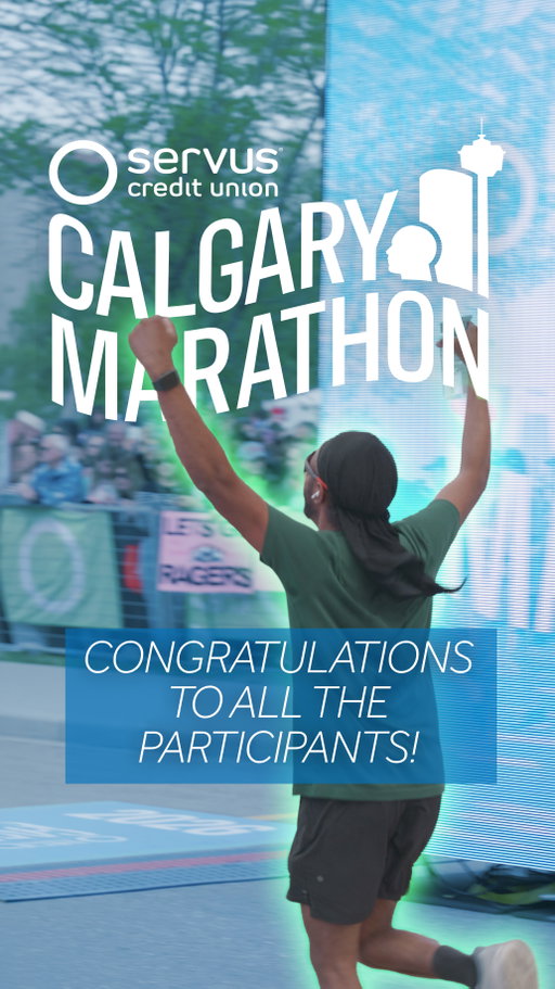 20,000 participants. 
1,600 volunteers. 
Nearly $700,000 raised for charity. 
Calgary, you showed up. 💚
To every runner who crossed a finish line, every volunteer who made it happen and every spectator who brought the cheers — thank you for bringing the energy to this year’s marathon.
Together, you turned every step into something bigger than the race. 🏃‍♀️💚
#ServusCalgaryMarathon #YYC #calgarymarathon