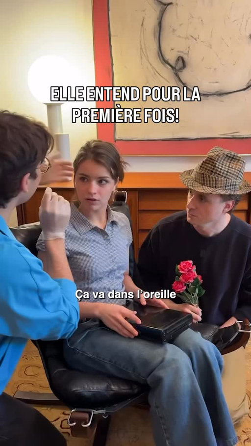 Le plus beau jour d’une vie
📹 et boss du montage : @jako_khayat #joie 
#humour #surdité
