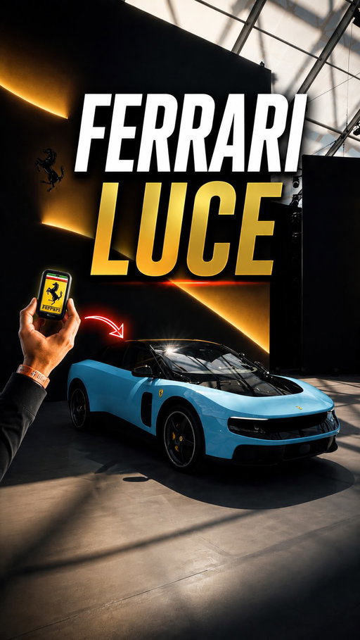 POV: you’re sitting inside Ferrari’s first ever electric car… ⚡️🐎

The new Ferrari Luce feels less like a normal Ferrari interior… and more like stepping into the future.

This key though 👀

#ferrari #ferrariluce #luce #pov