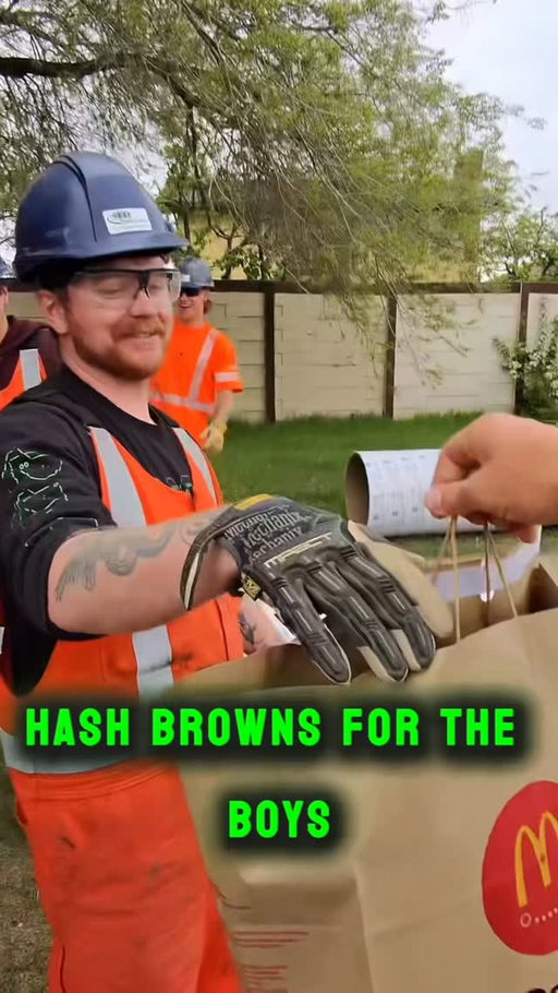 I blessed these rip sticks with 10 hash brown’s and Coffee for the fellas