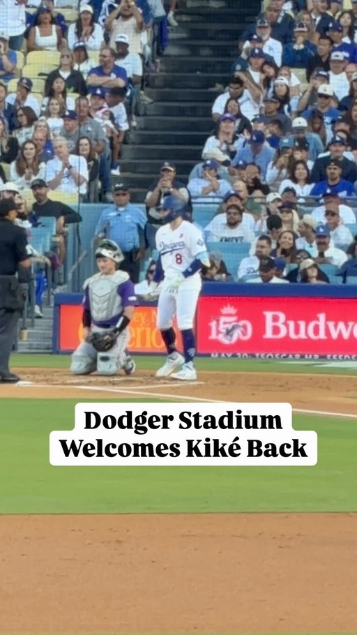 Kiké Hernandez is BACK!!!
#dodgers #ladodgers #mlb #losangeles #dodgerstadium